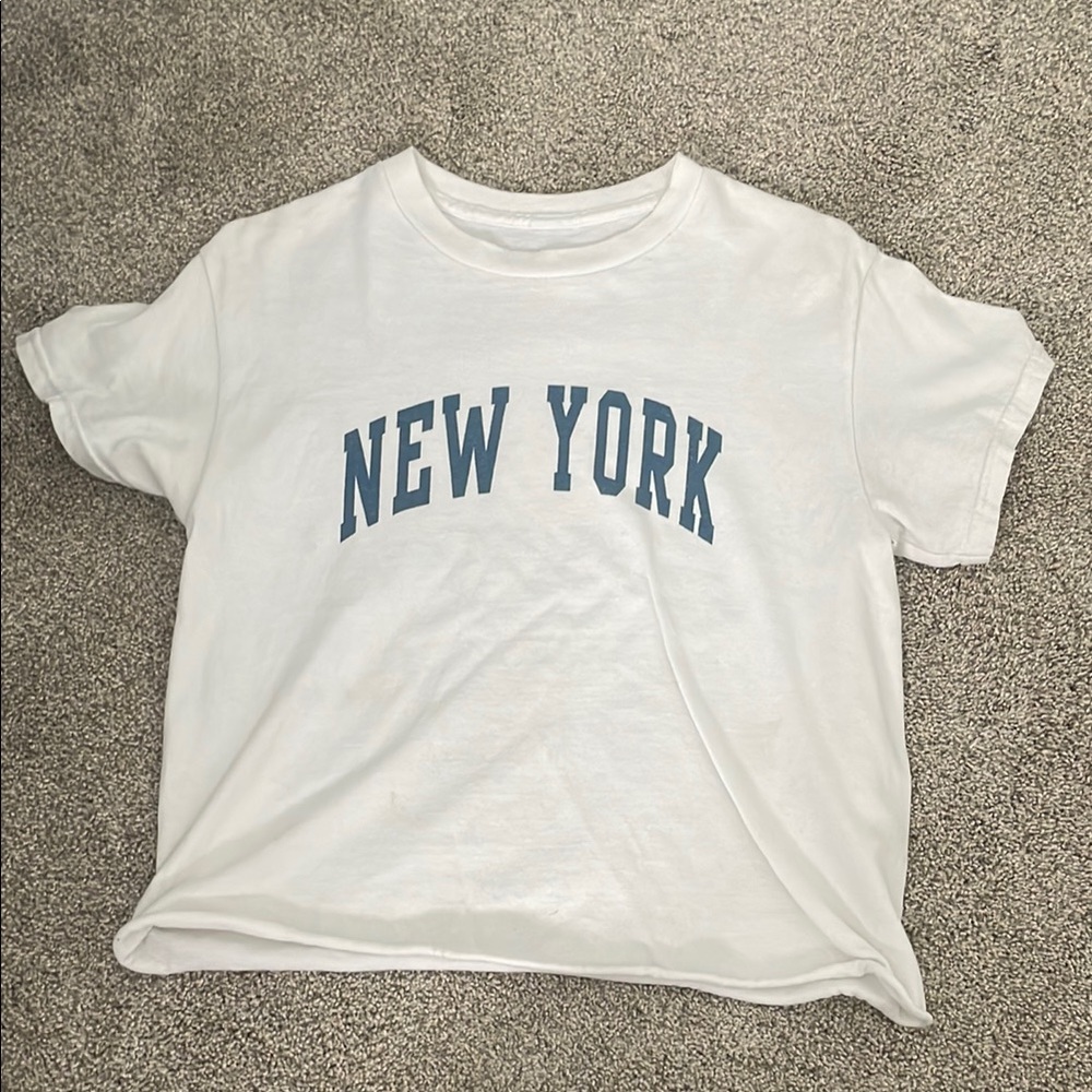 New York Cropped Tee -Pacsun